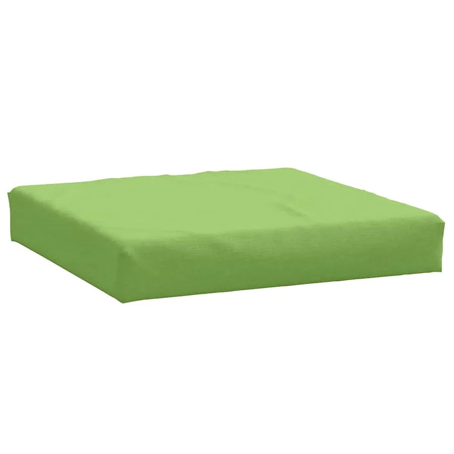 Coussin de palette vert mélangé 60x60x9,5 cm tissu - 2