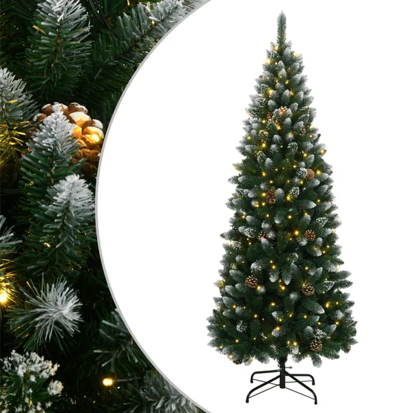 Sapin de Noël artificiel 150 LED 120 cm