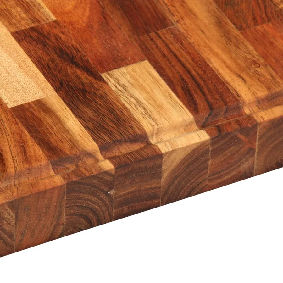 Planche à découper 30x21x4 cm bois d'acacia massif - 9
