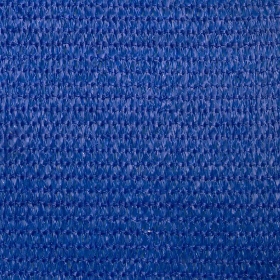 Voile d'ombrage 160 g/m² rectangulaire bleu 4x6 m PEHD - 9