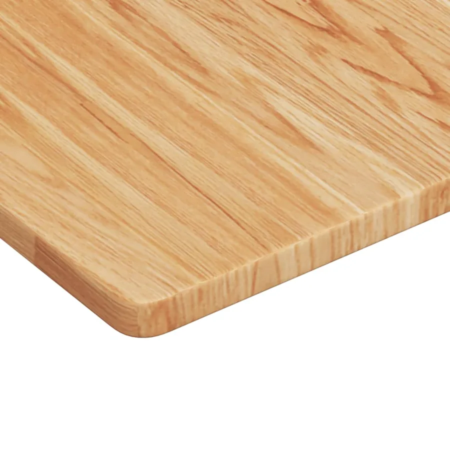 Étagère de vasque murale acier et bois de chêne massif - 10