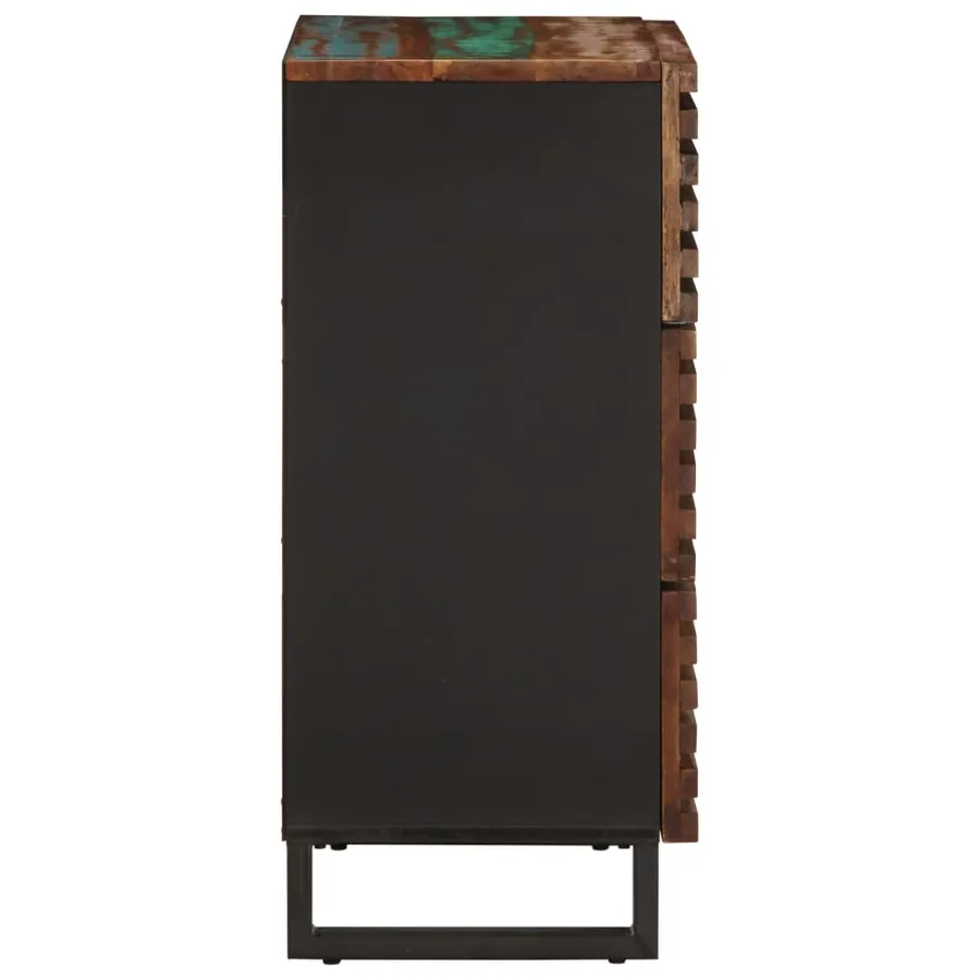 Buffet 60x34x75 cm bois d'acacia massif - 3