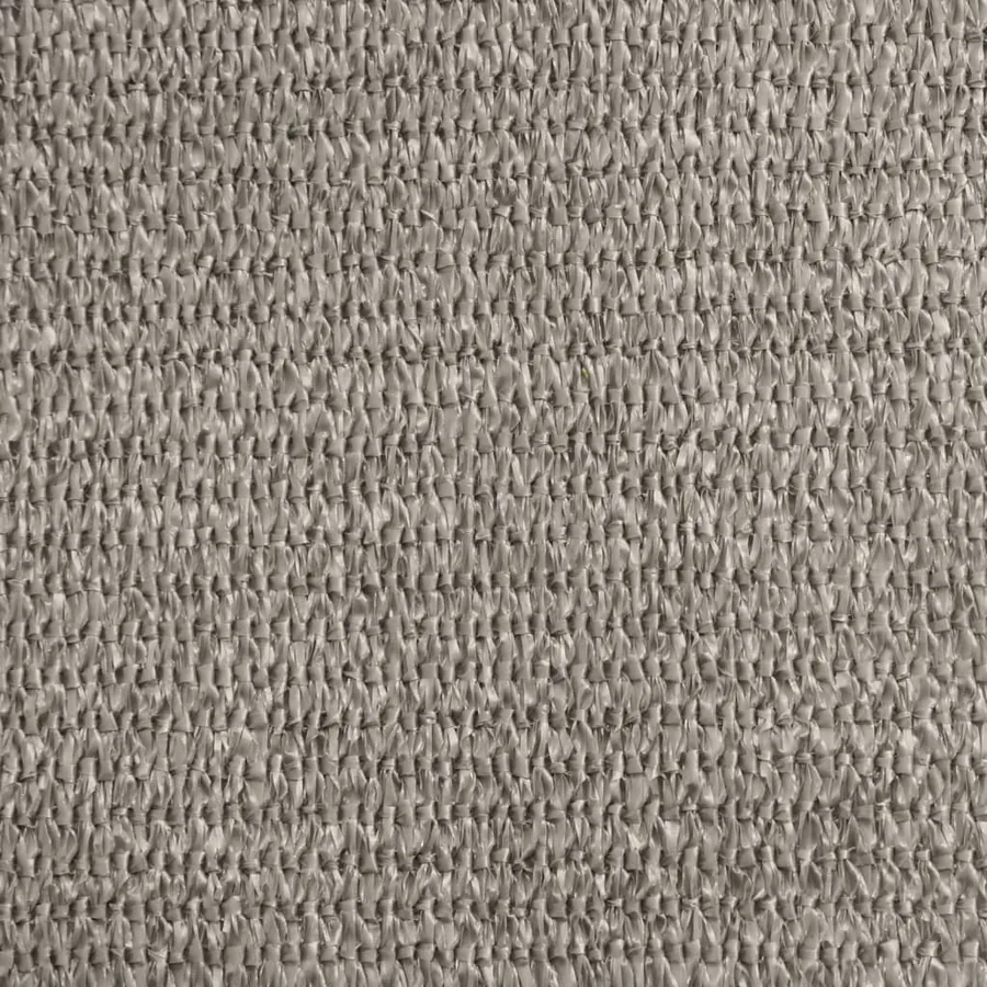 Voile d'ombrage 160 g/m² carré gris clair 2x2 m PEHD - 9