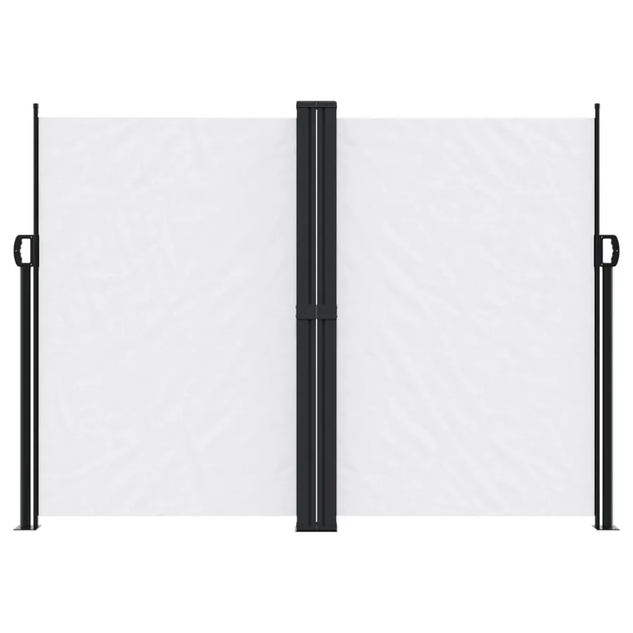 Auvent latéral rétractable blanc 180x1200 cm - 3