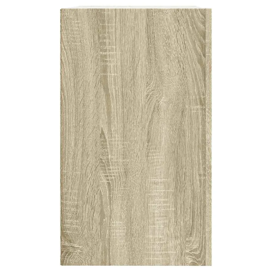 Armoire murale chêne sonoma 75x35x60 cm bois d'ingénierie - 5