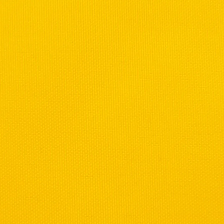 Voile de parasol tissu oxford rectangulaire 4x7 m jaune - 9