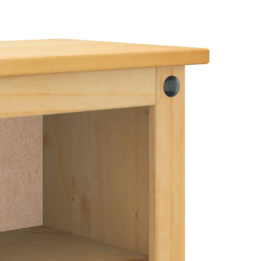 Armoire pour machine à laver salle de bain Corona pin massif - 8