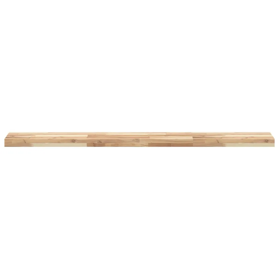 Étagères flottantes 2 pcs 140x20x4 cm acacia massif non traité - 4
