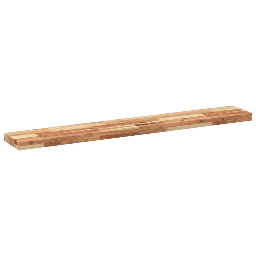 Étagères flottantes 2 pcs 120x20x4 cm acacia massif à l'huile - 6