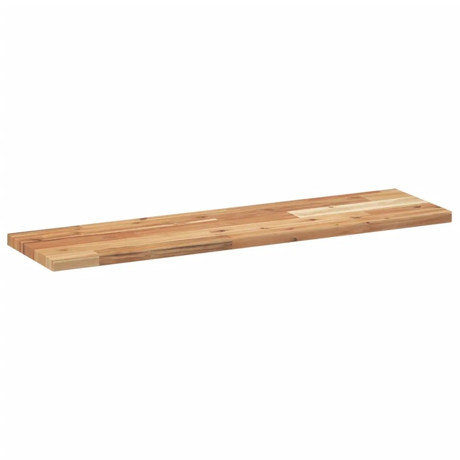 Étagères flottantes 2 pcs 80x20x2 cm acacia massif à l'huile - 3