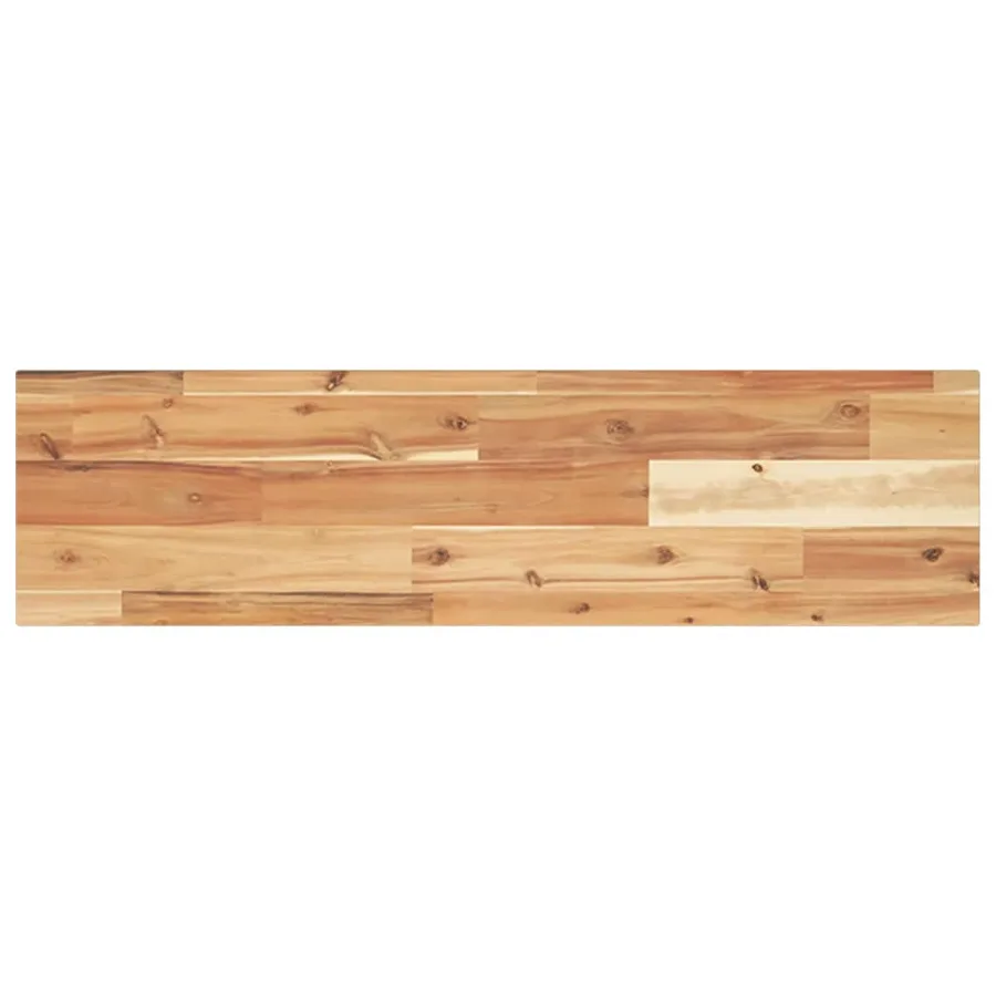 Étagères flottantes 2 pcs 80x20x2 cm acacia massif à l'huile - 7