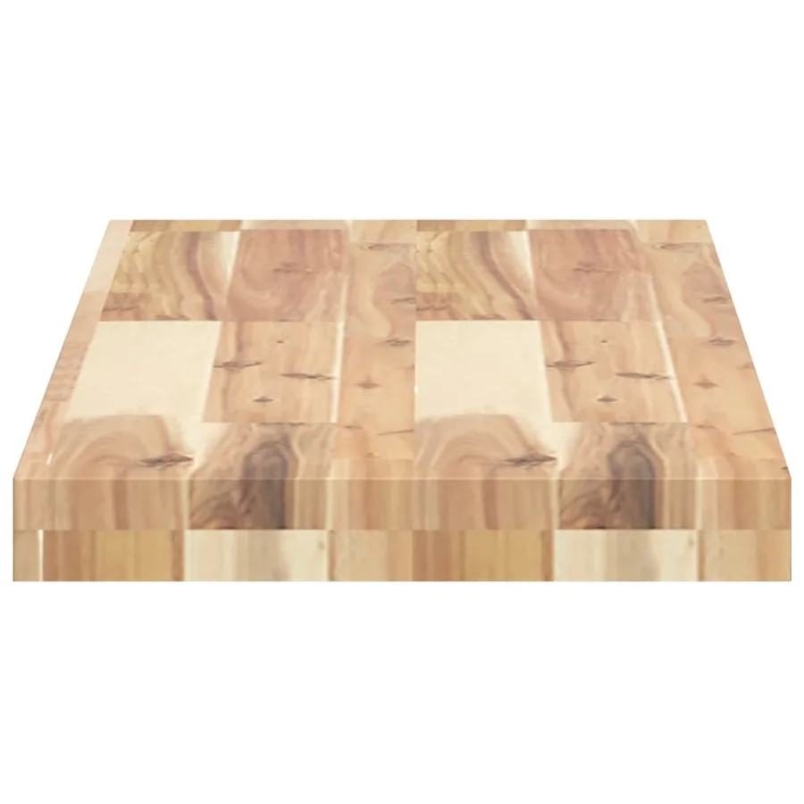 Étagères flottantes 3 pcs 100x30x4 cm acacia massif non traité - 5