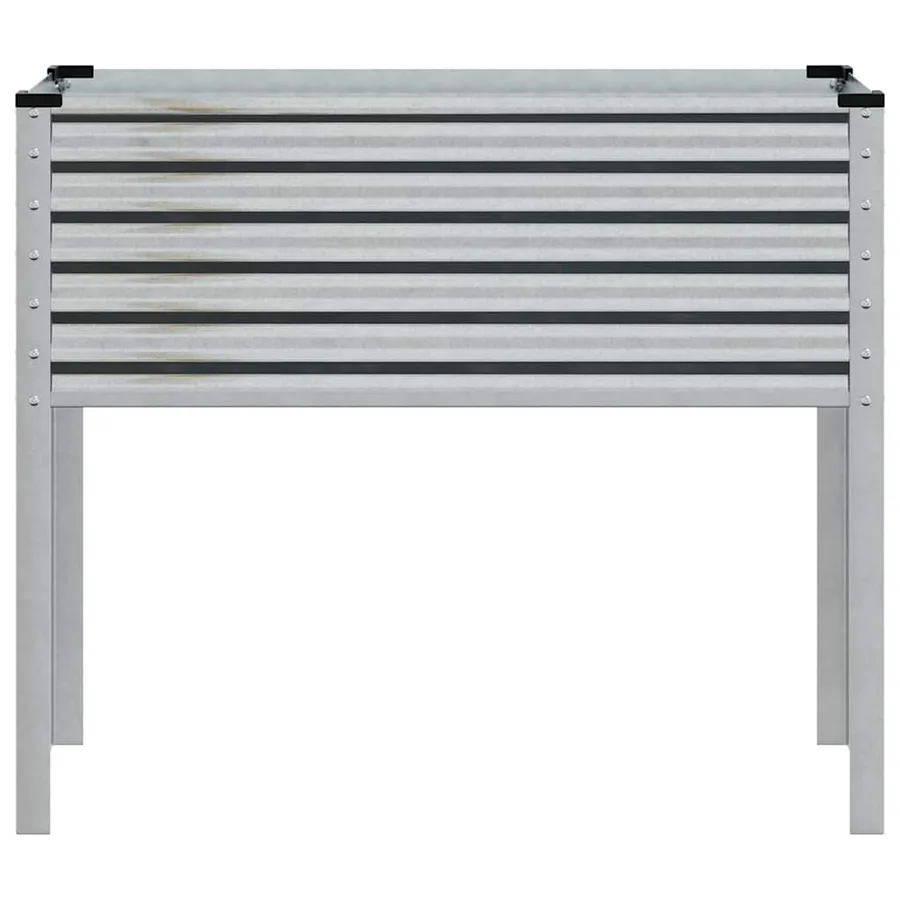 Jardinière de jardin 100 x 45 x 90 cm Acier galvanisé - 4