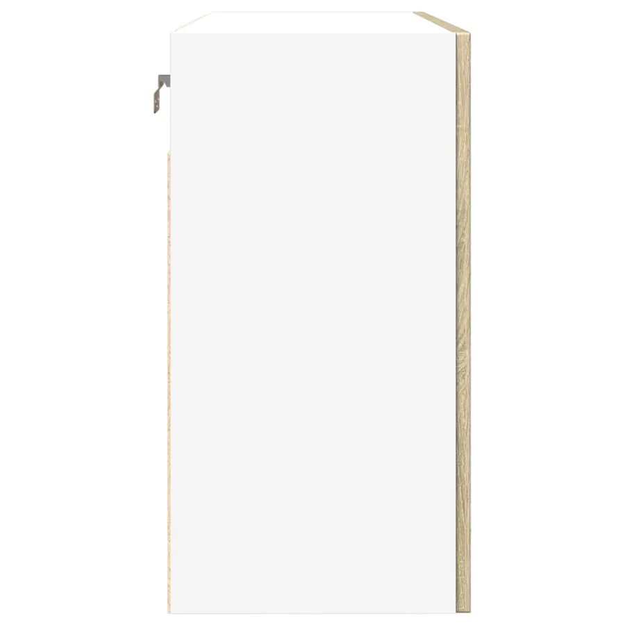 Armoire suspendue "Lyon" Chêne Sonoma 80 x 31 x 60 cm Bois d'ingénierie - 6