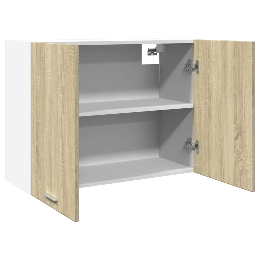 Armoire suspendue "Lyon" Chêne Sonoma 80 x 31 x 60 cm Bois d'ingénierie - 8