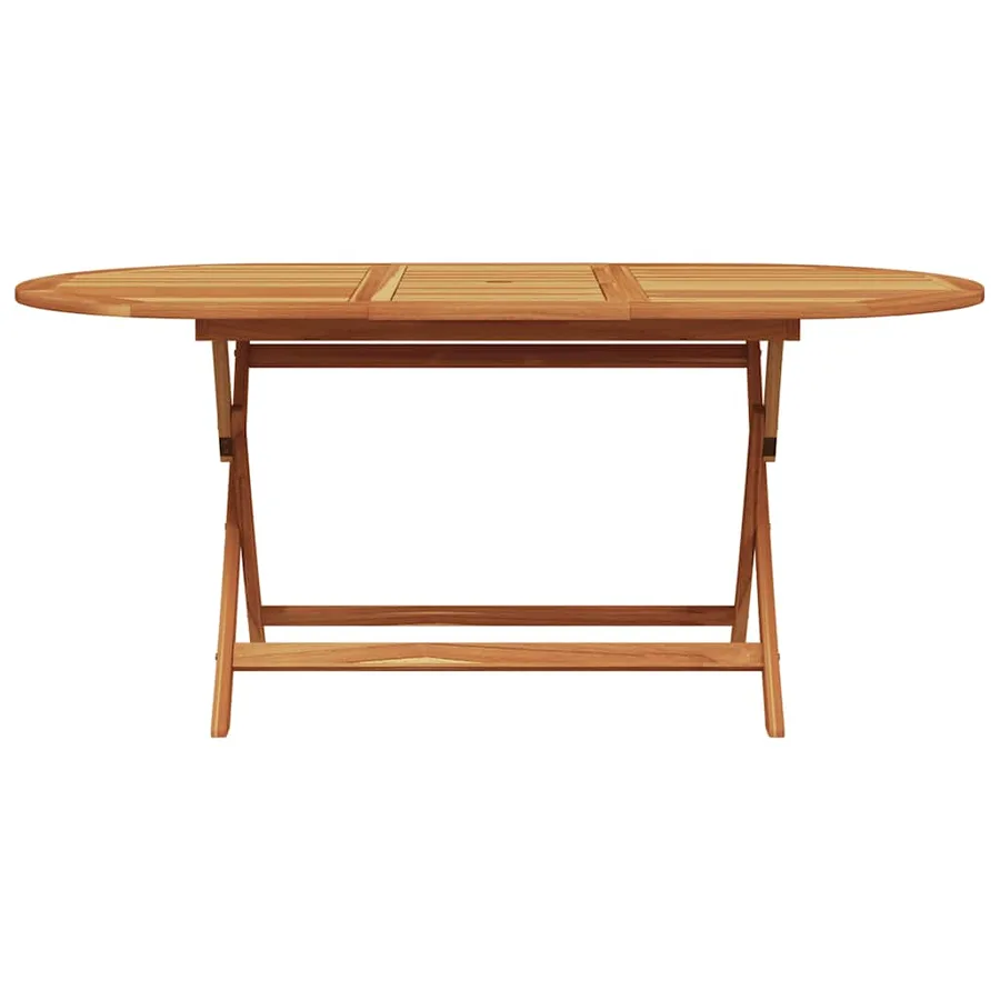 Ensemble à manger de jardin 7 pcs noir rotin et bois massif - 6