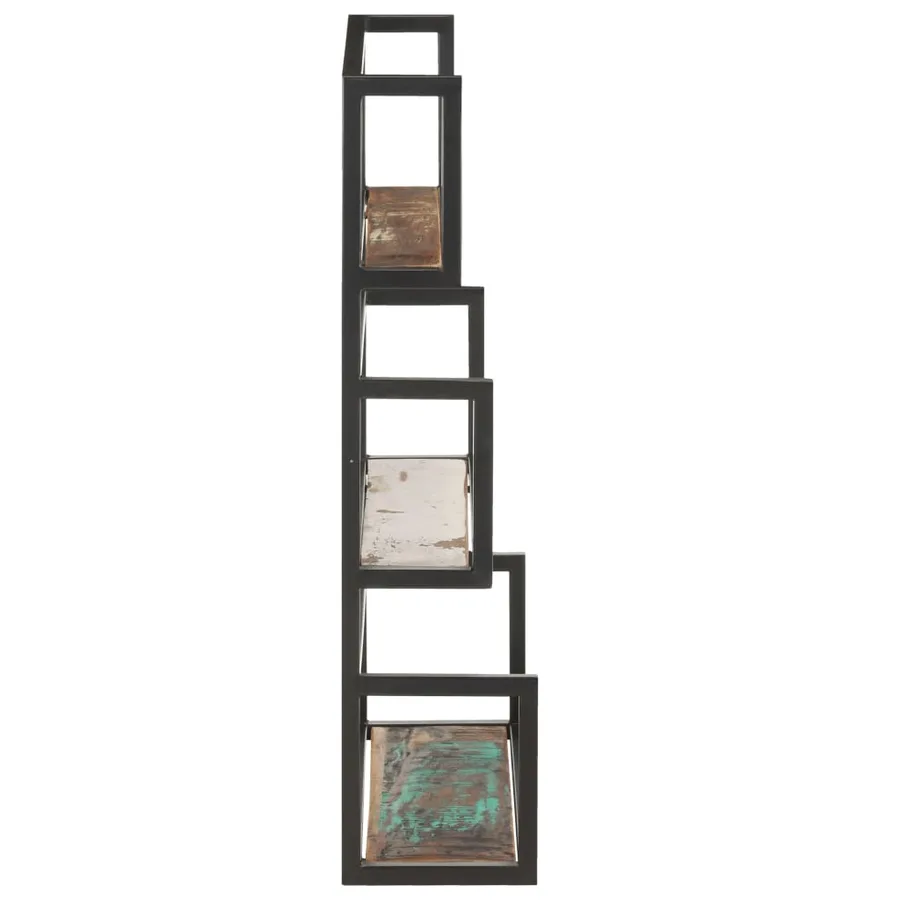 Étagère murale 60x20x85 cm Bois de récupération massif - 3