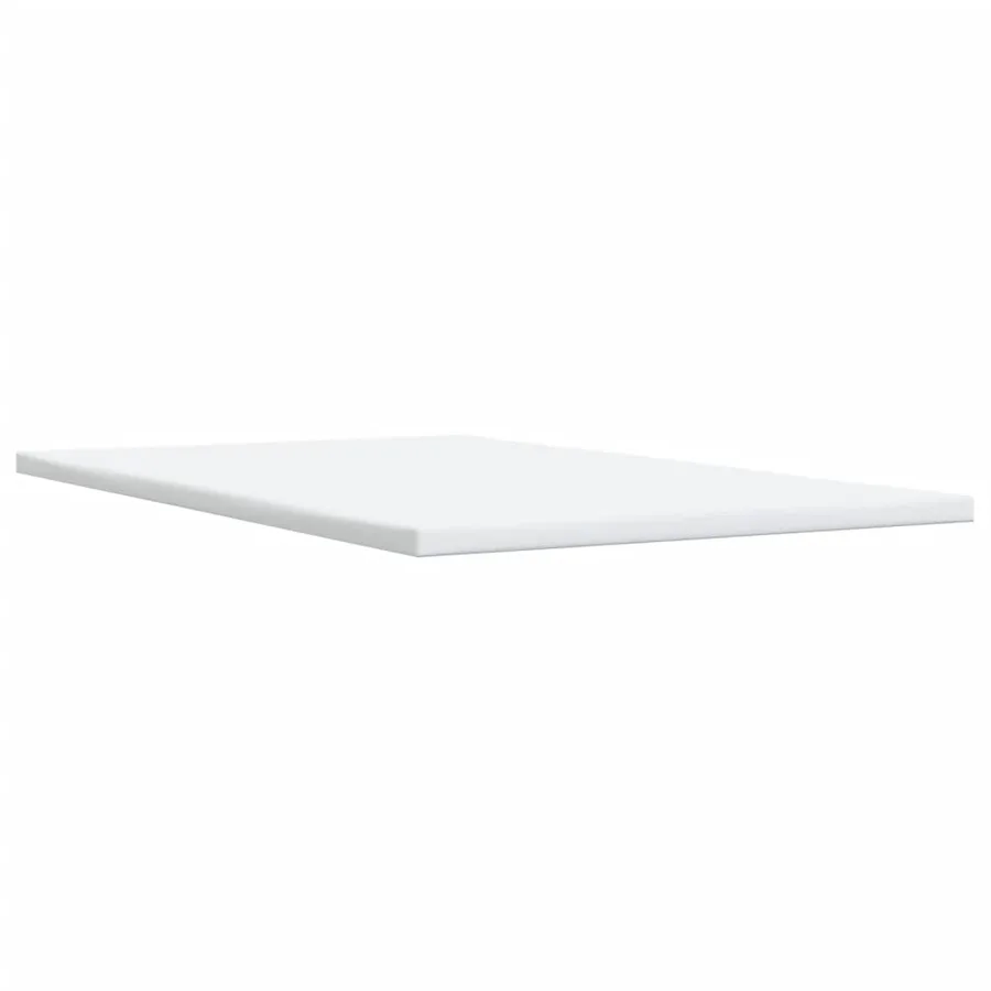 Sommier à lattes de lit et matelas Crème 90x190 cm Tissu - 9
