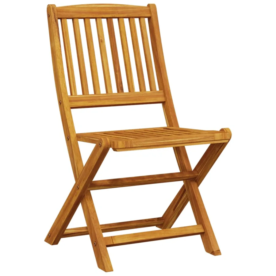 Ensemble à manger de jardin 7 pcs bois massif d'acacia - 4