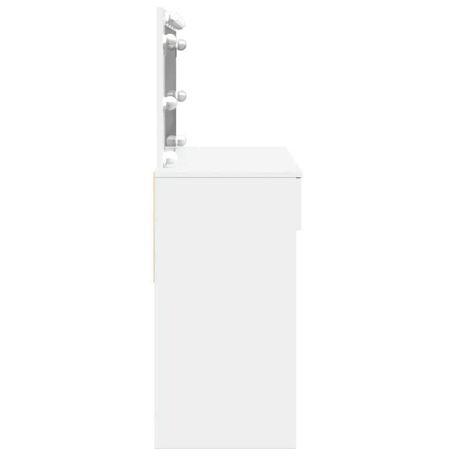 Coiffeuse avec LED blanc 100x40x120 cm - 6
