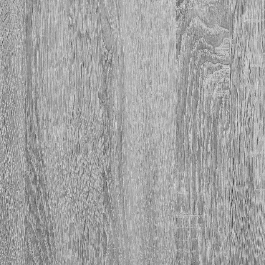 Coiffeuse avec LED sonoma gris 100x40x130 cm - 17