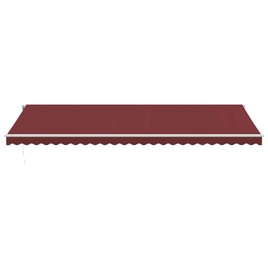 Auvent rétractable automatique bordeaux 600x350 cm - 3