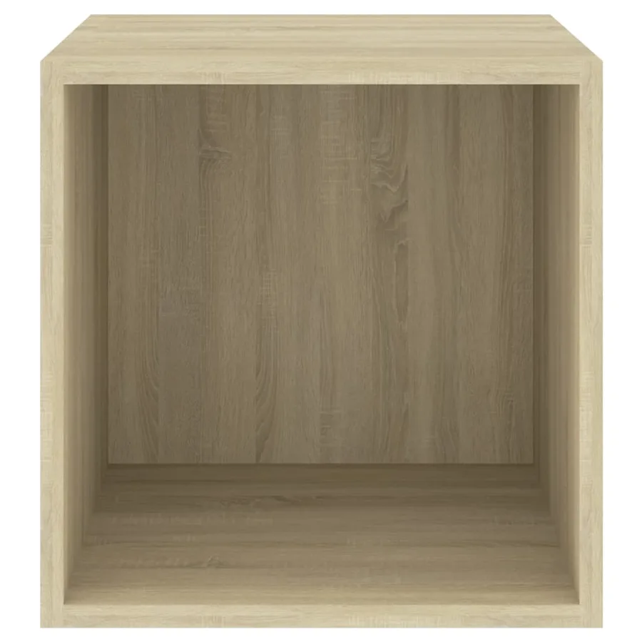 Armoires murales 2 pcs Chêne Sonoma 37x37x37 cm Bois ingénierie - 8