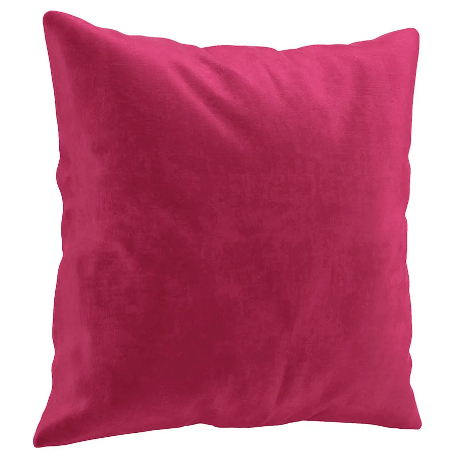 Ensemble de canapés 4 pcs avec coussins rouge bordeaux velours - 7