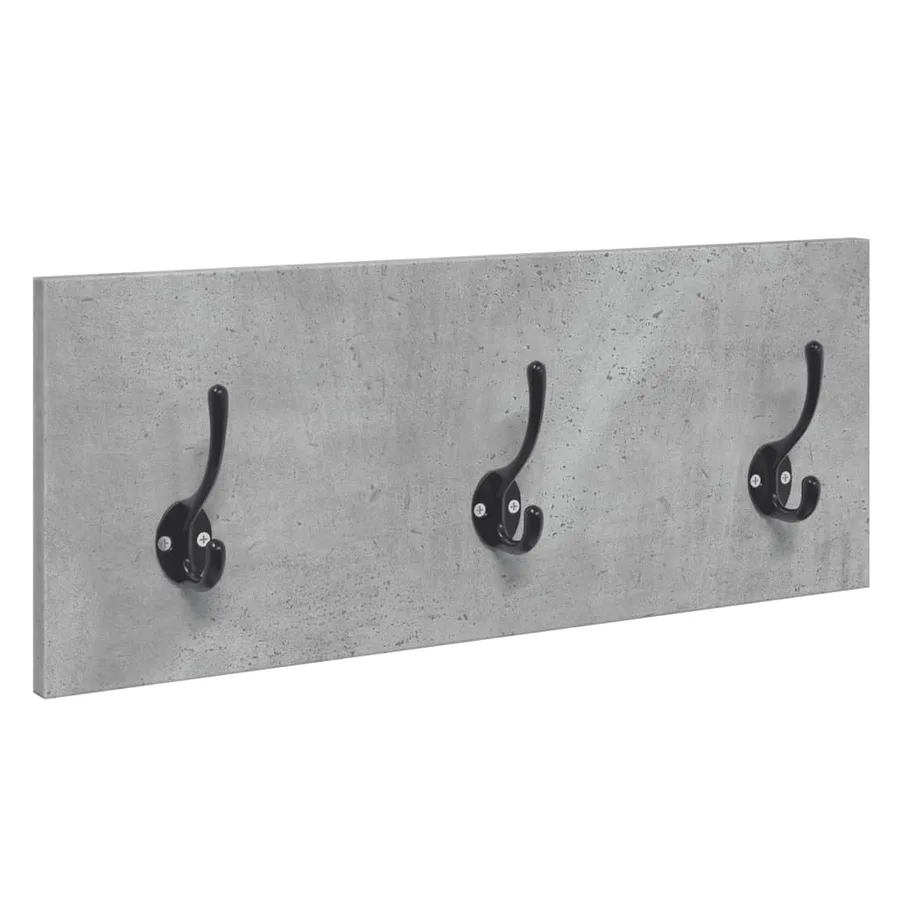 Ensemble de meubles de couloir 4 pcs gris béton bois ingénierie - 5