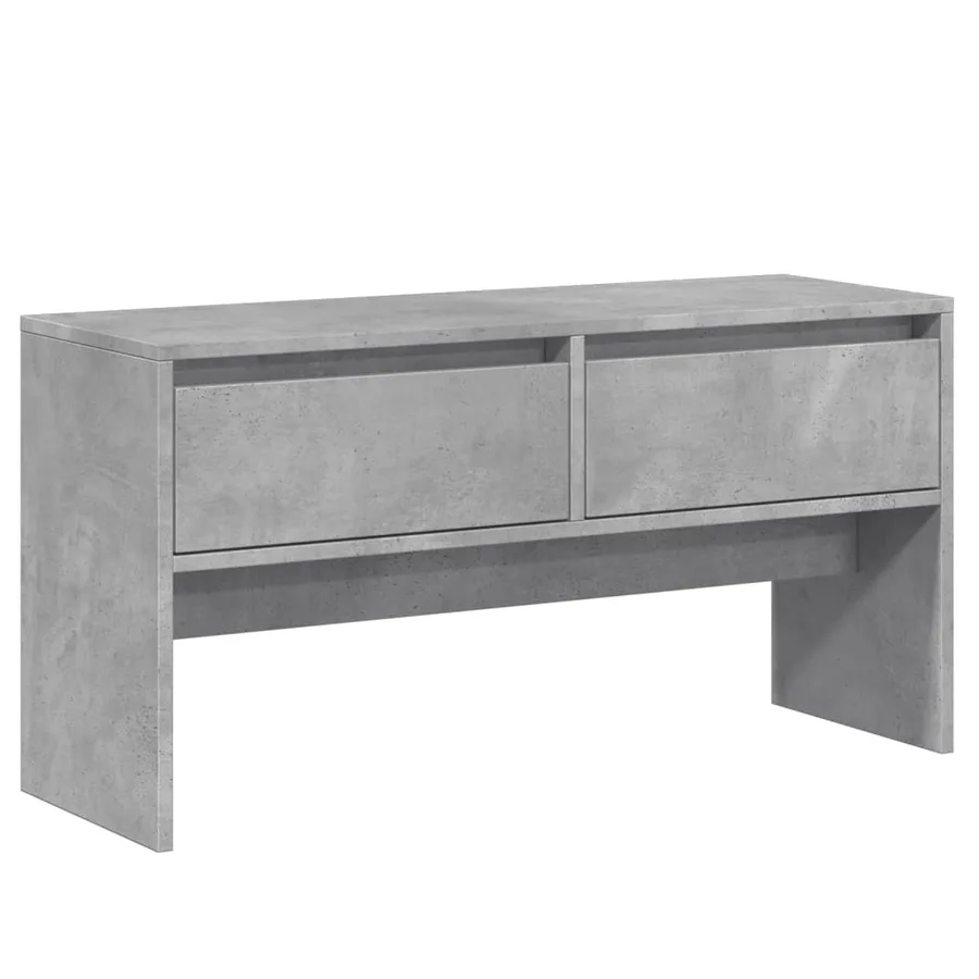 Ensemble de meubles de couloir 4 pcs gris béton bois ingénierie - 7