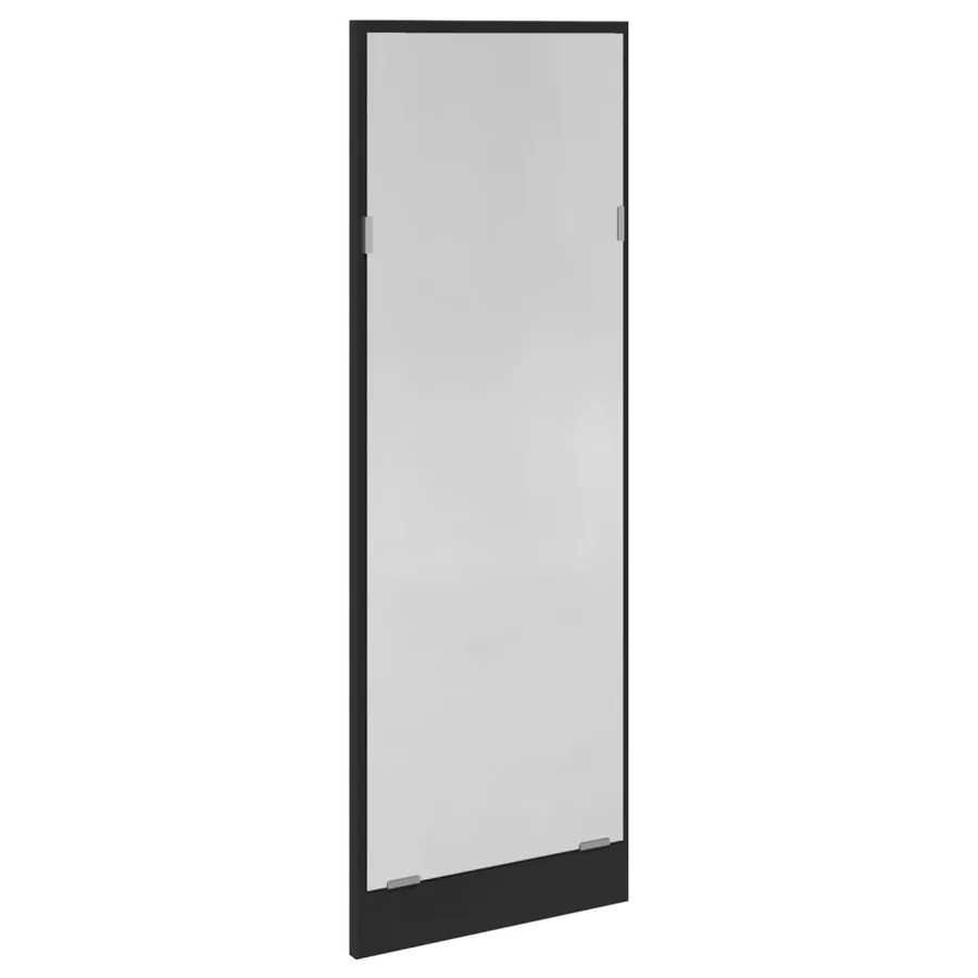 Ensemble de meubles de couloir 4 pcs noir bois d'ingénierie - 7