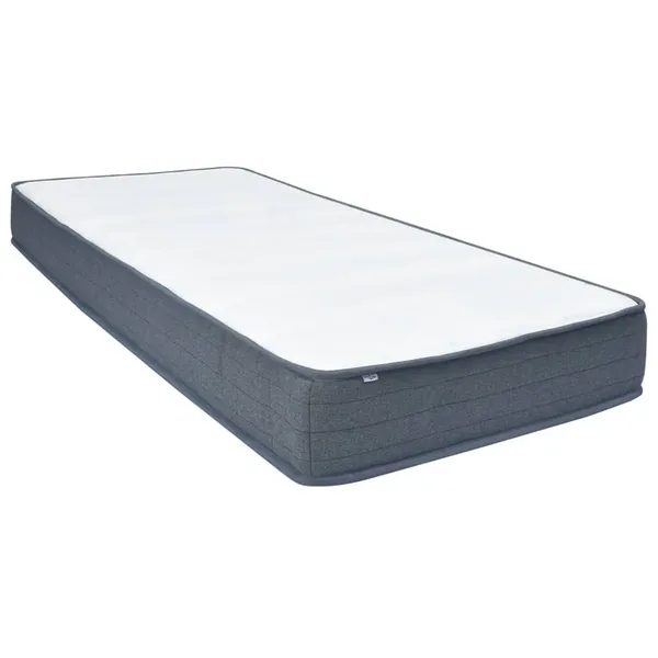 Matelas de sommier à lattes 160x80x20 cm mi-doux tissu