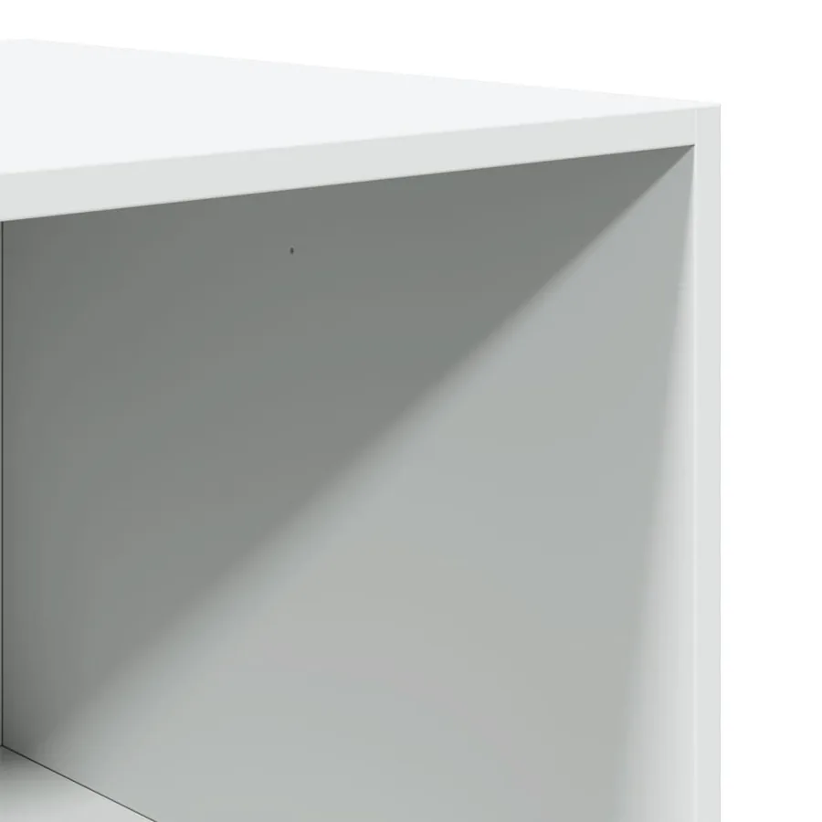 Garde-robe Blanc 100x50x200 cm Bois d'ingénierie - 8