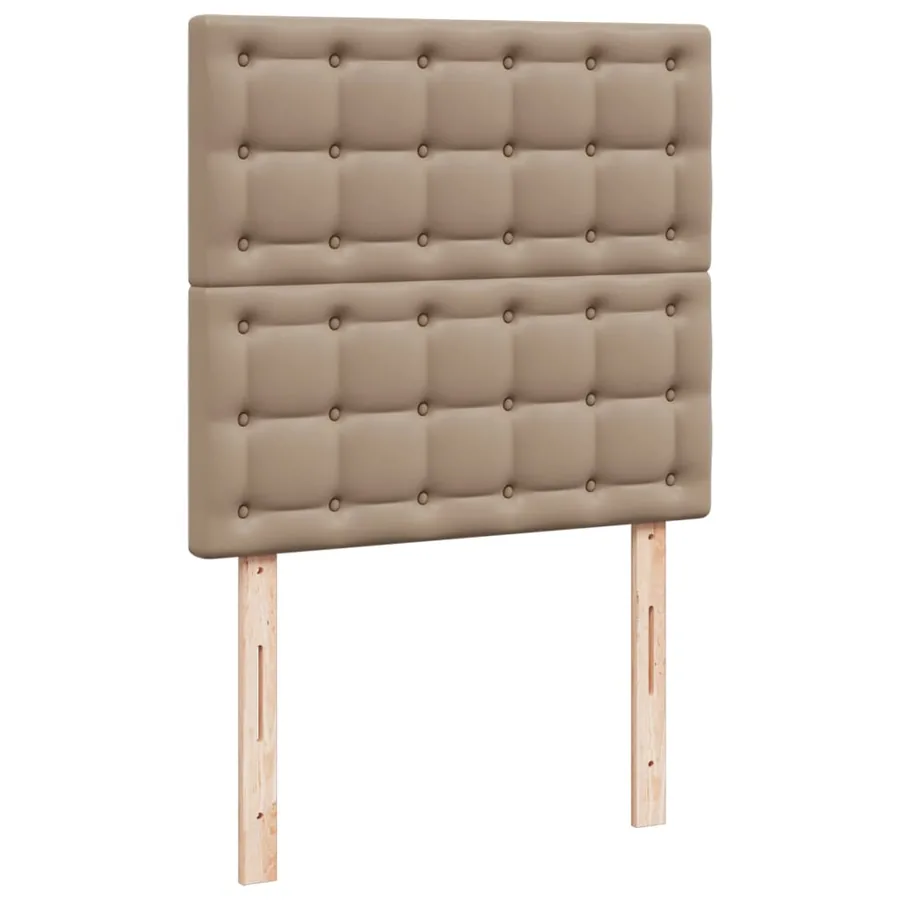 Sommier à lattes de lit avec matelas Cappuccino 100x200 cm - 7