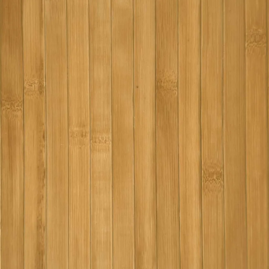 Tapis rectangulaire naturel 100x300 cm bambou - 7