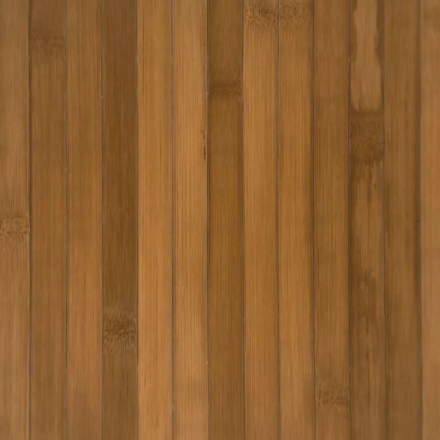 Tapis rectangulaire marron 60x100 cm bambou - 7