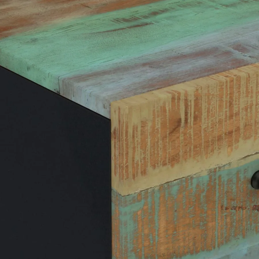 Buffets 2 pcs 60x33x75 cm Bois massif de récupération - 9
