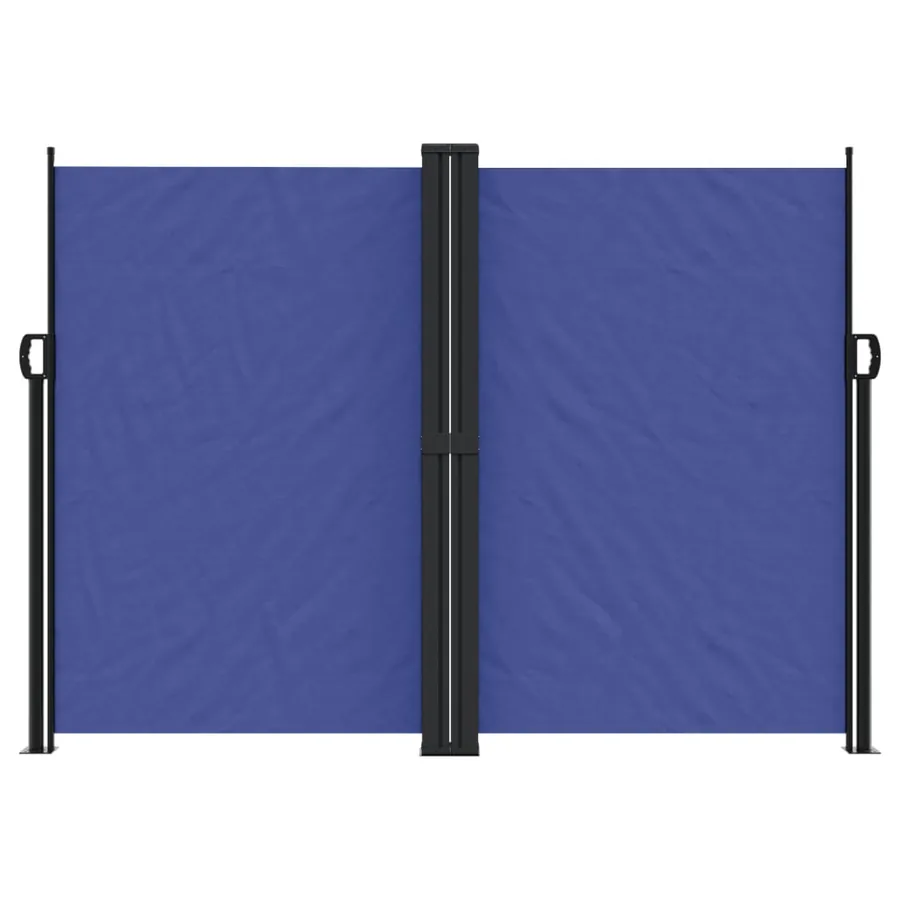 Auvent latéral rétractable bleu 180x1200 cm - 3