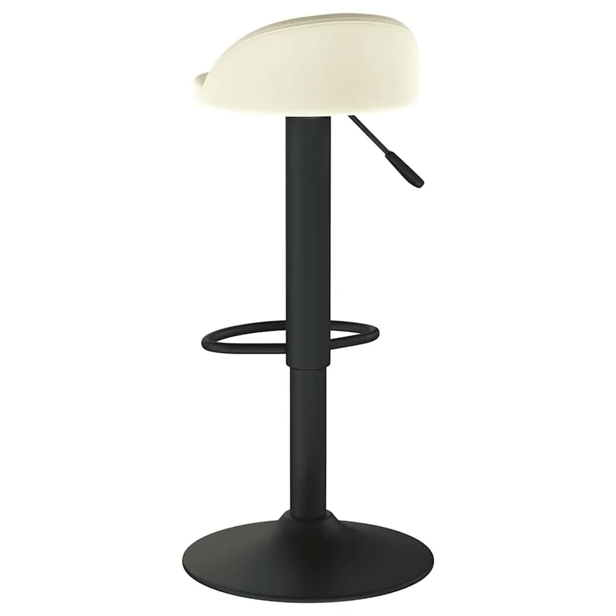 Tabouret de bar Crème Velours - 5