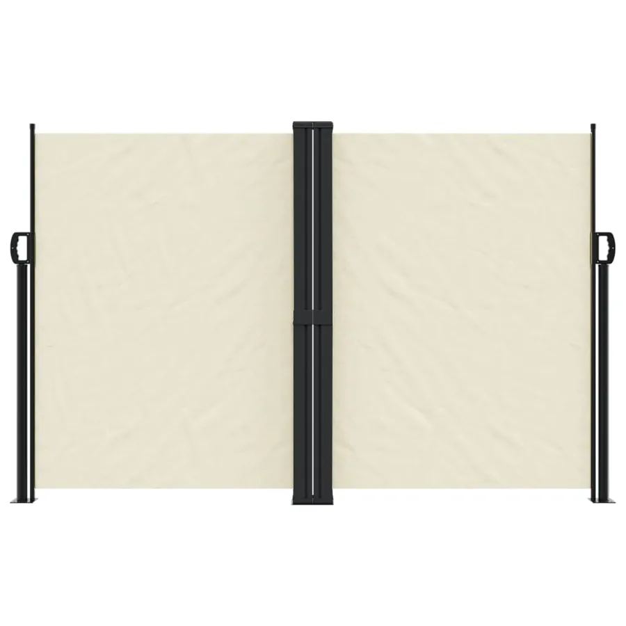 Auvent latéral rétractable crème 160x1000 cm - 3