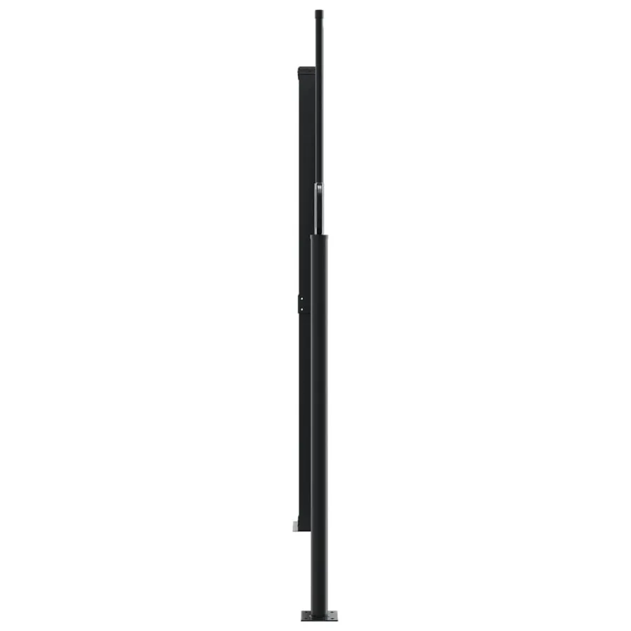 Auvent latéral rétractable crème 160x1000 cm - 4