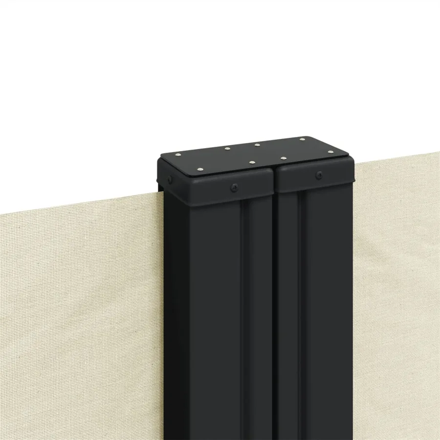 Auvent latéral rétractable crème 160x1000 cm - 7