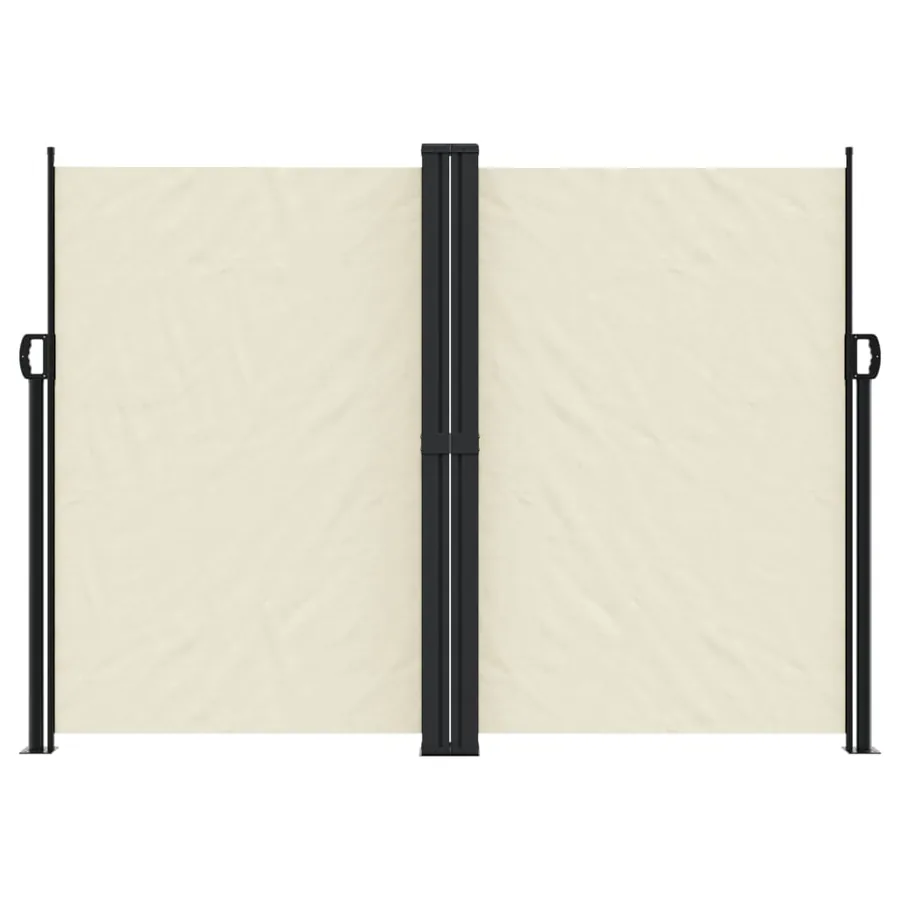 Auvent latéral rétractable crème 180x1000 cm - 3