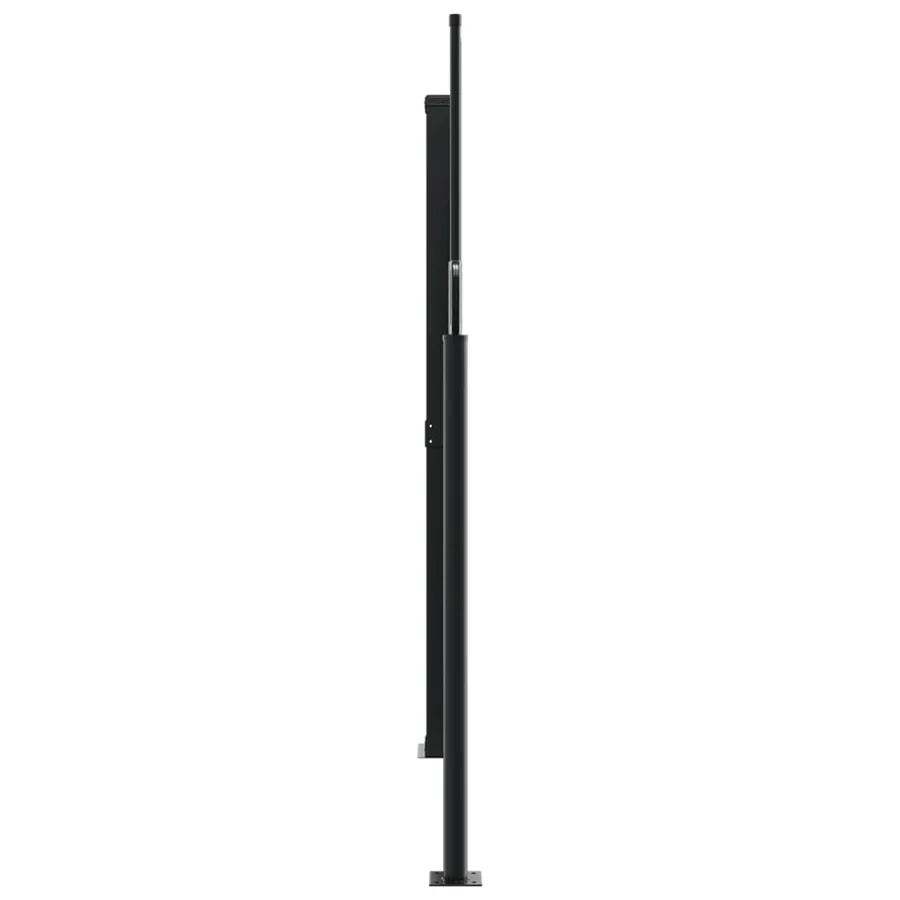 Auvent latéral rétractable crème 180x1000 cm - 4