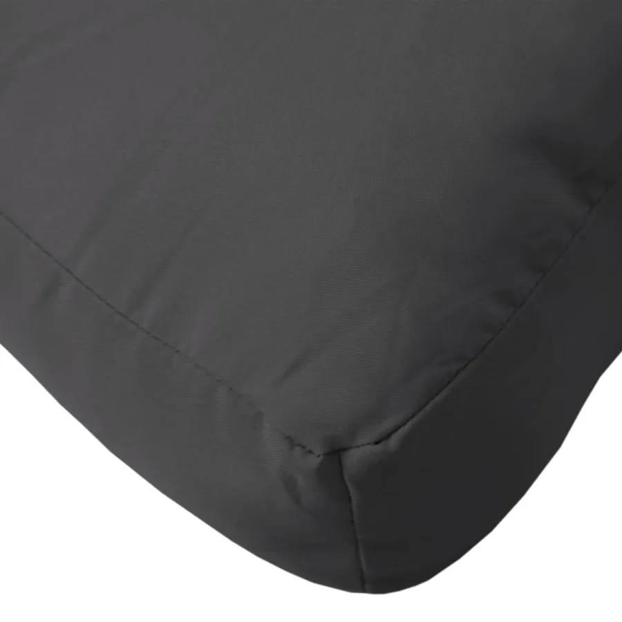 Canapés centraux palette de jardin 2pcs et coussins bois acacia - 6
