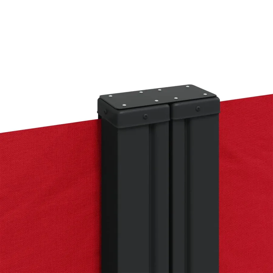 Auvent latéral rétractable rouge 180x1000 cm - 7