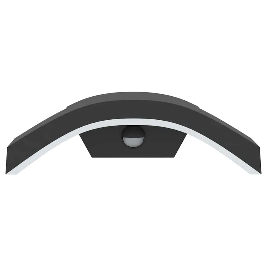 Appliques murales LED d'extérieur avec capteurs 2 pcs noir - 4