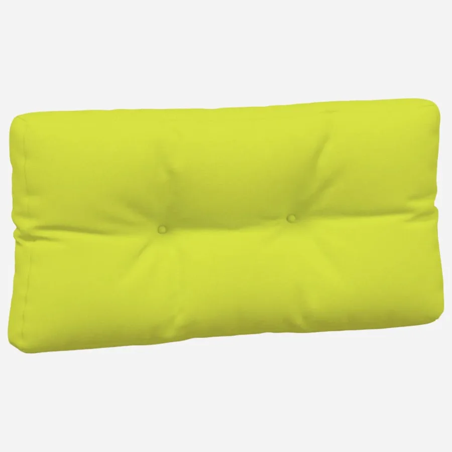Coussins de palette lot de 5 vert vif tissu - 5