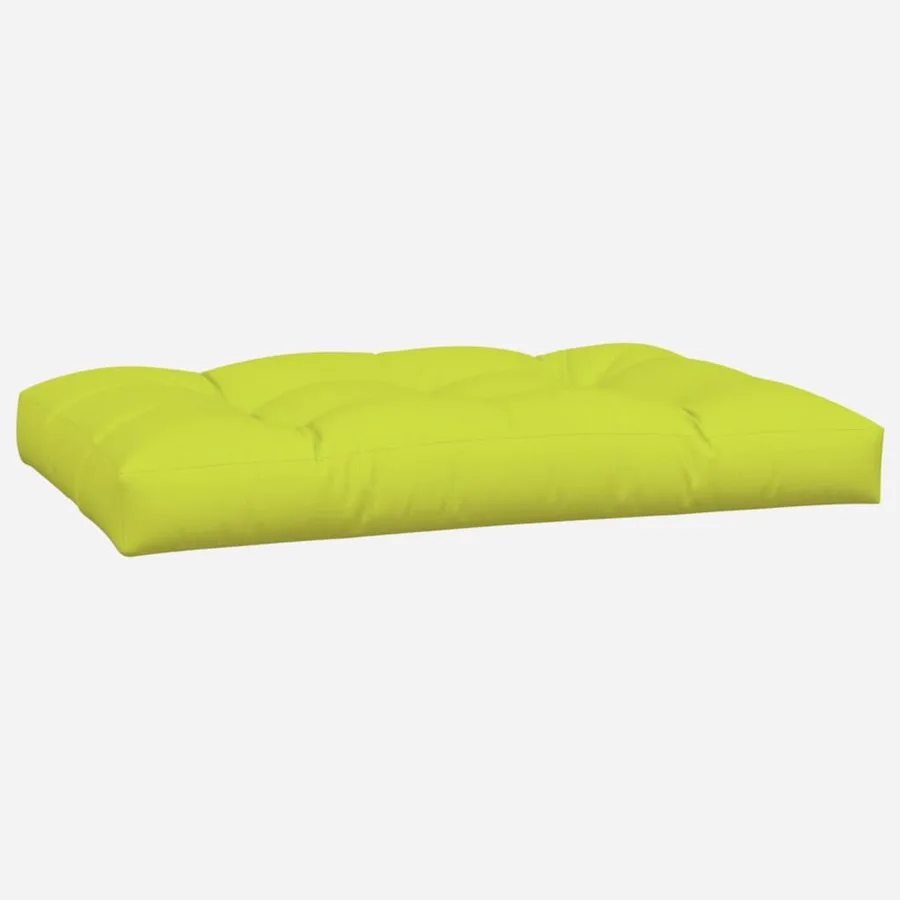 Coussins de palette lot de 5 vert vif tissu - 6