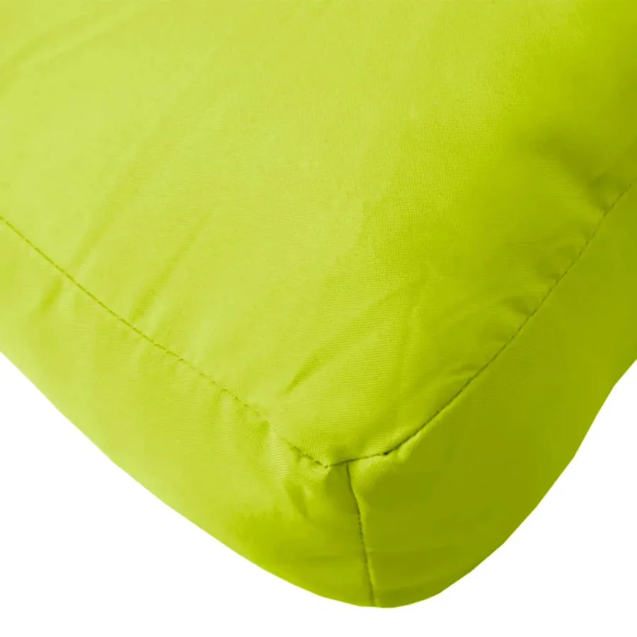 Coussins de palette lot de 5 vert vif tissu - 8
